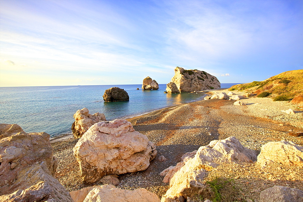 Aphrodites Rock, Paphos, Cyprus, Eastern Mediterranean Sea, Europe