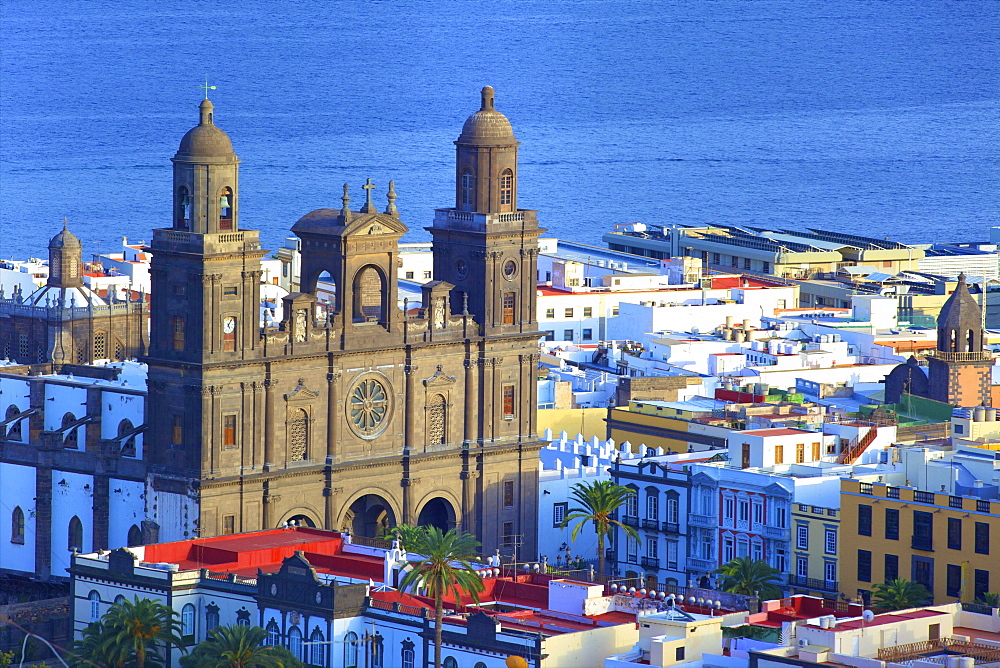 Santa Ana Cathedral, Vegueta Old Town, Las Palmas de Gran Canaria, Gran Canaria, Canary Islands, Spain, Atlantic Ocean, Europe