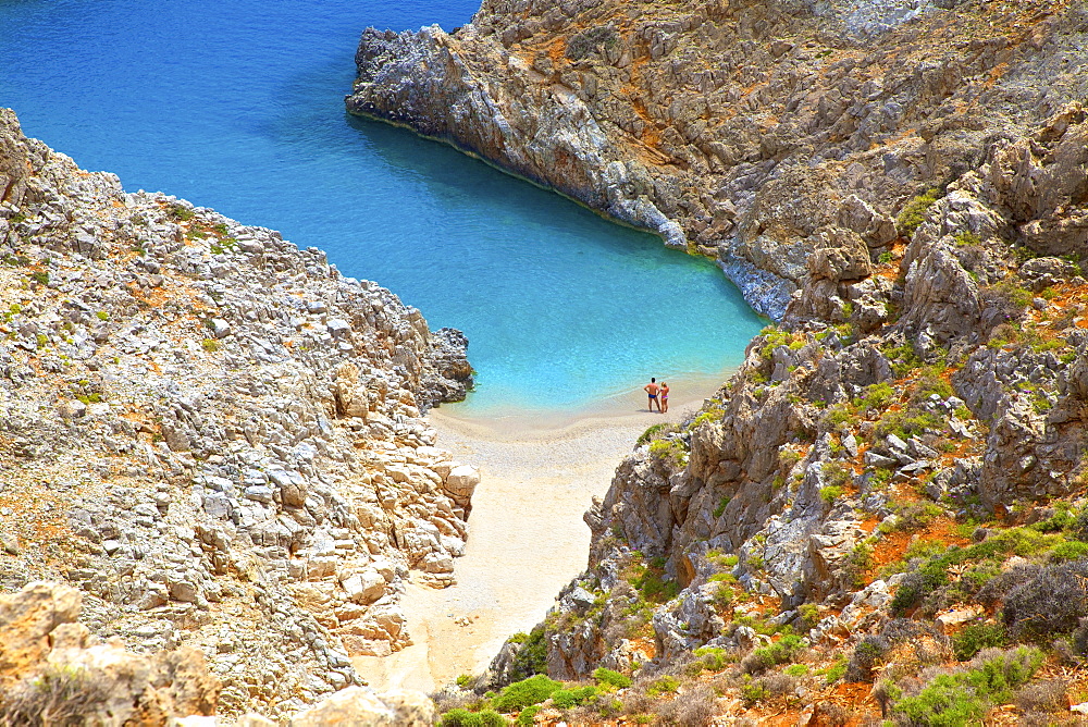 Seitan Limania Beach, Akrotiri, Crete, Greek Islands, Greece, Europe