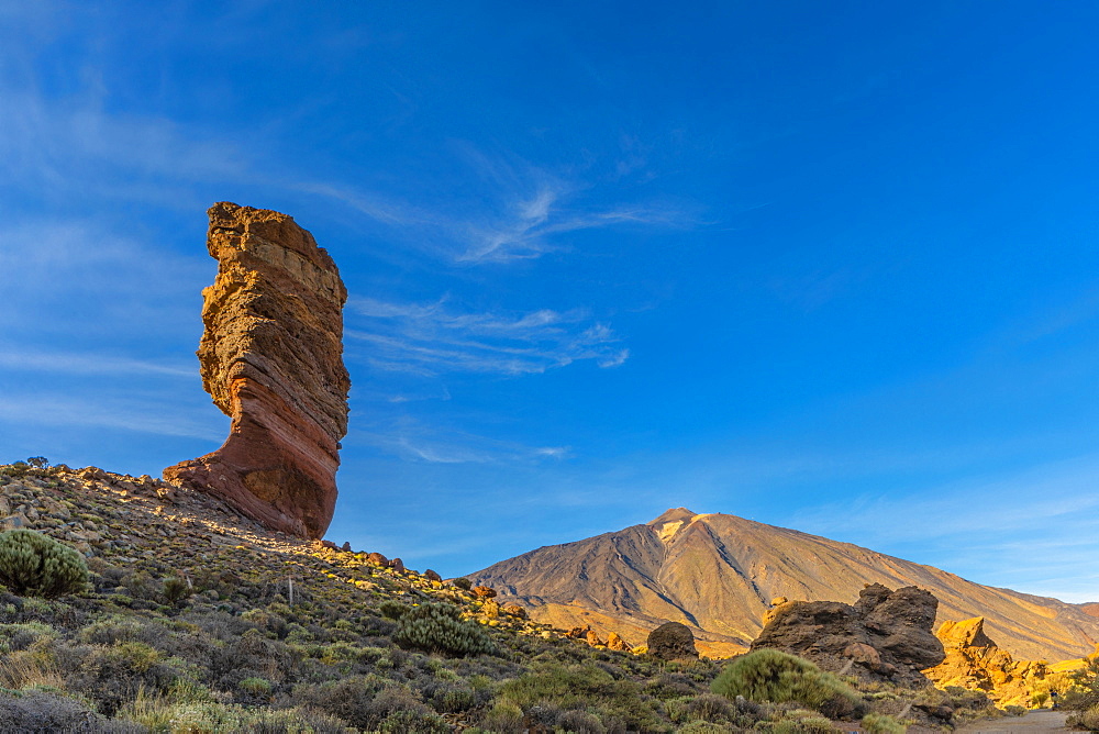 Mount Teide, Las Canadas National Park, UNESCO World Heritage Site, Tenerife, Canary Islands, Spain, Atlantic Ocean, Europe