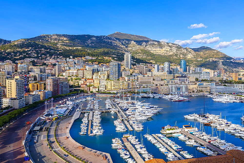 Port Hercules Harbour, Monte Carlo, Monaco, Mediterranean, Europe