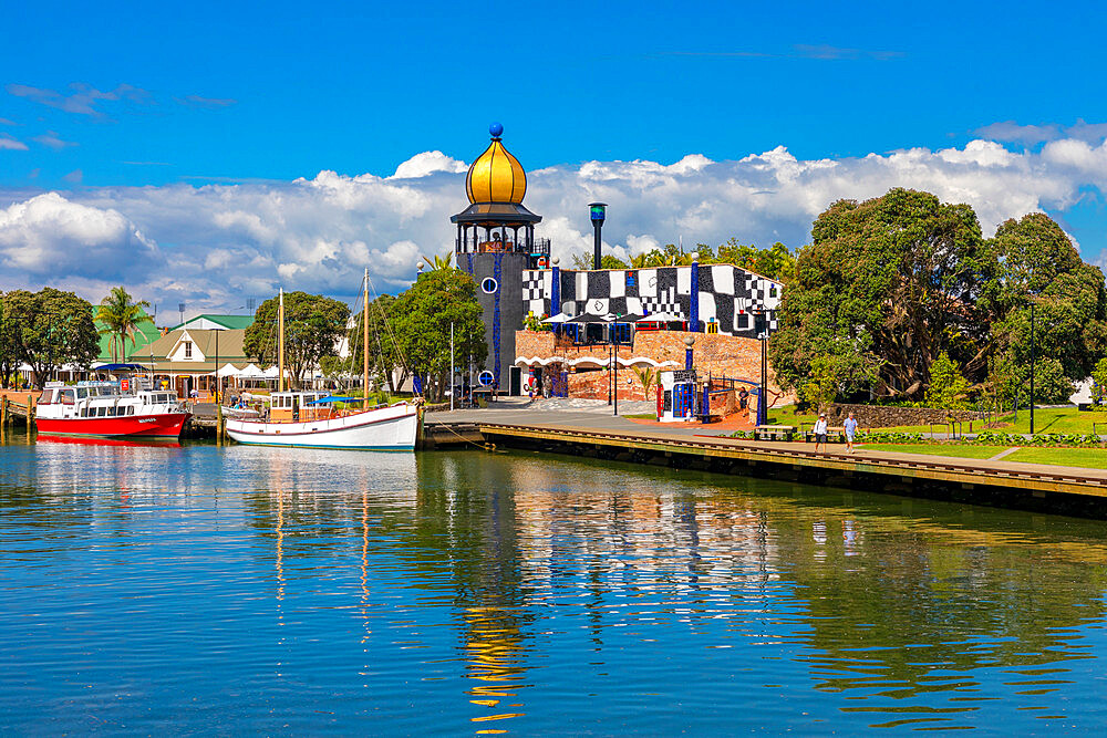 Hundertwasser Art Centre, Whangarei, Northland, North Island, New Zealand, Pacific