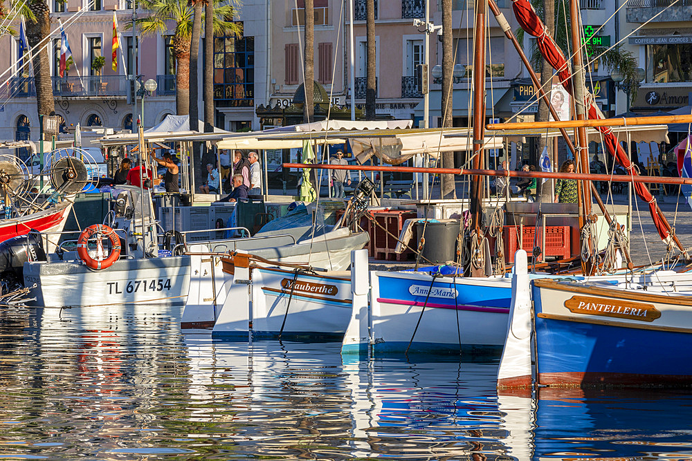 The Harbour at Sanary-sur-Mer, Var, Provence-Alpes-Cote d'Azur, France, Western Europe