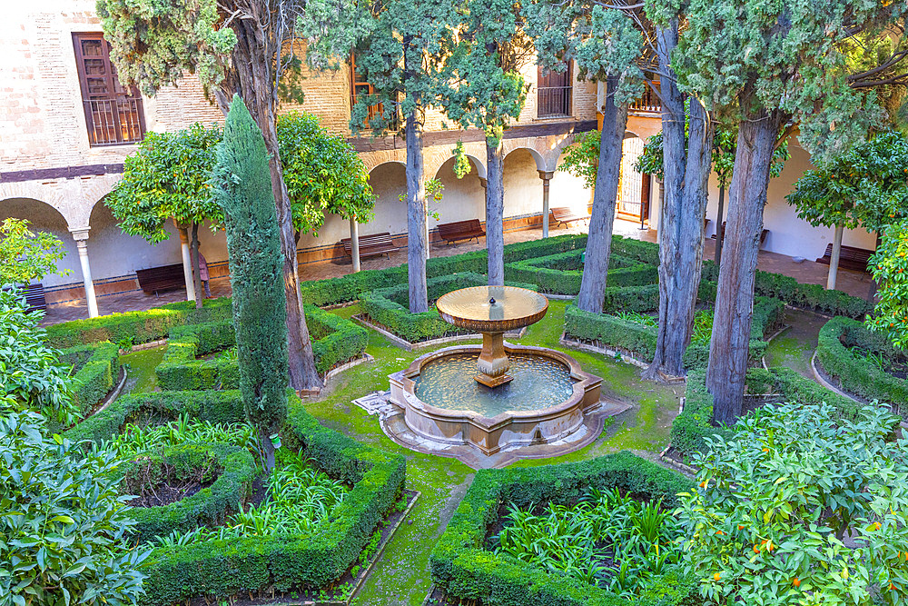 The Alhambra, UNESCO World Heritage Site, Granada, Andalusia, Spain, Europe