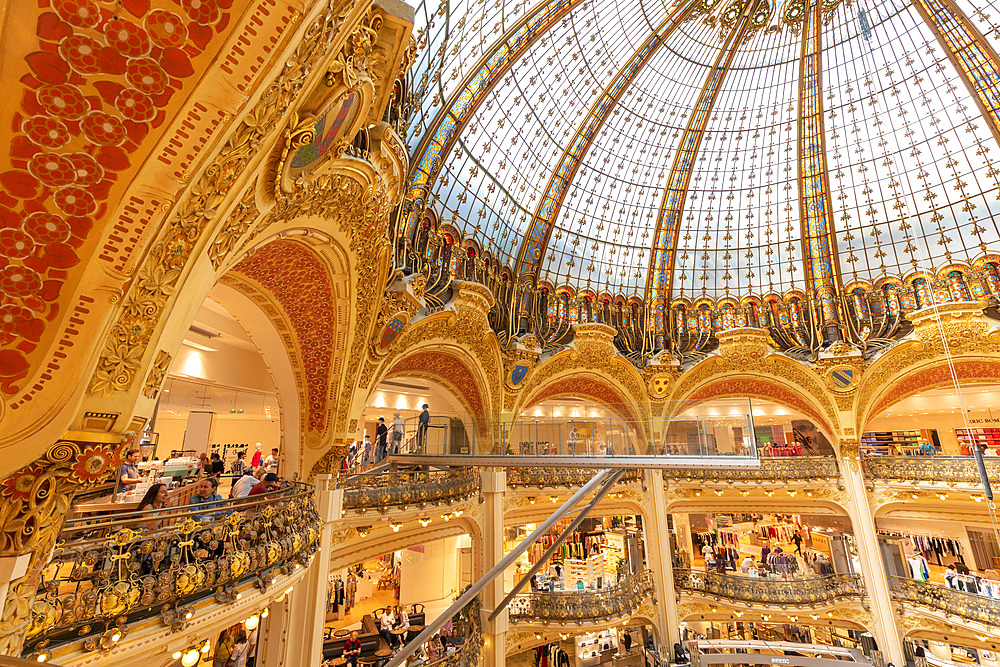 Galeries Lafayette, Paris, France, Europe