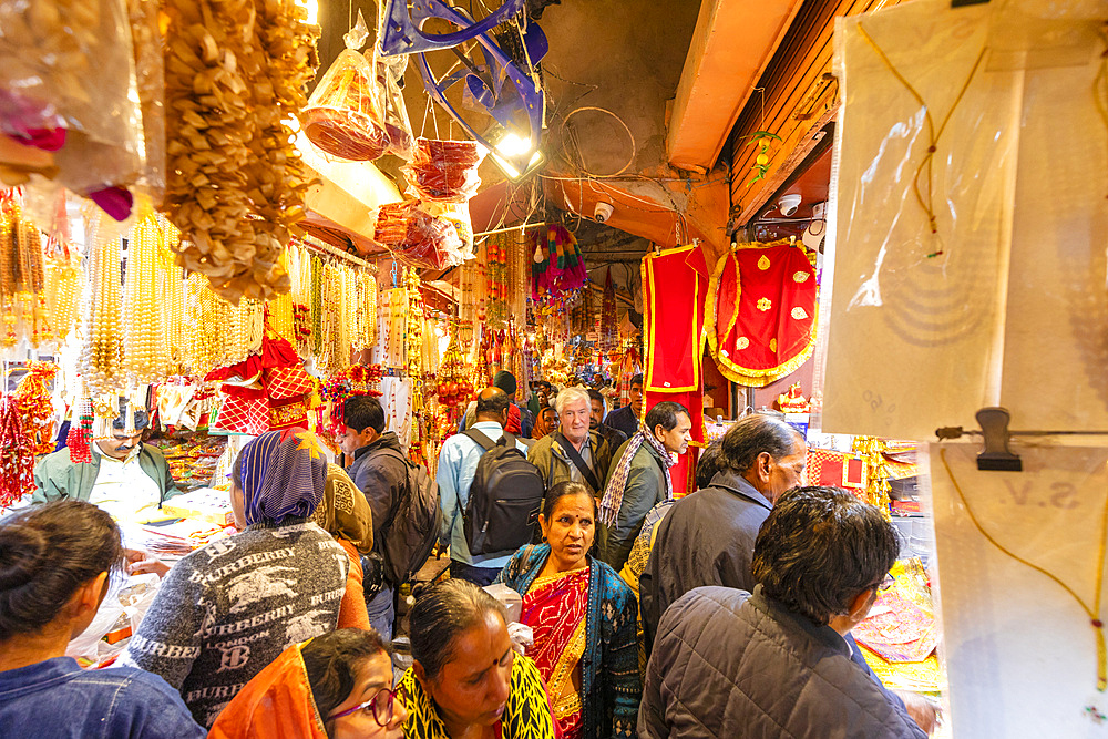 Silk Market, Jaipur, Rajasthan, India, South Asia, Asia