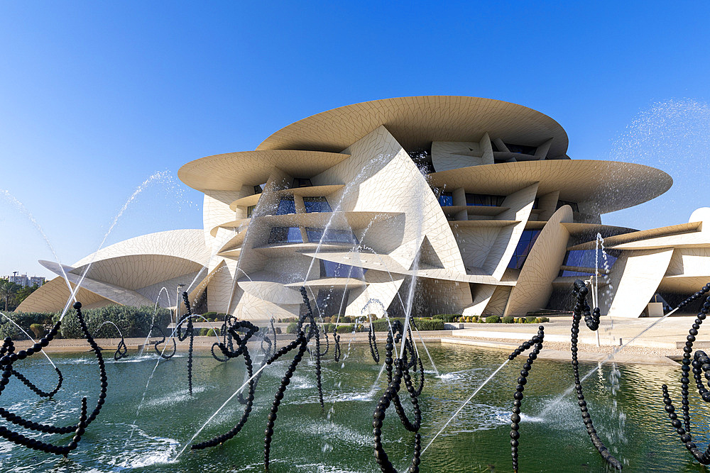 National Museum of Qatar, Doha, Qatar, Middle East