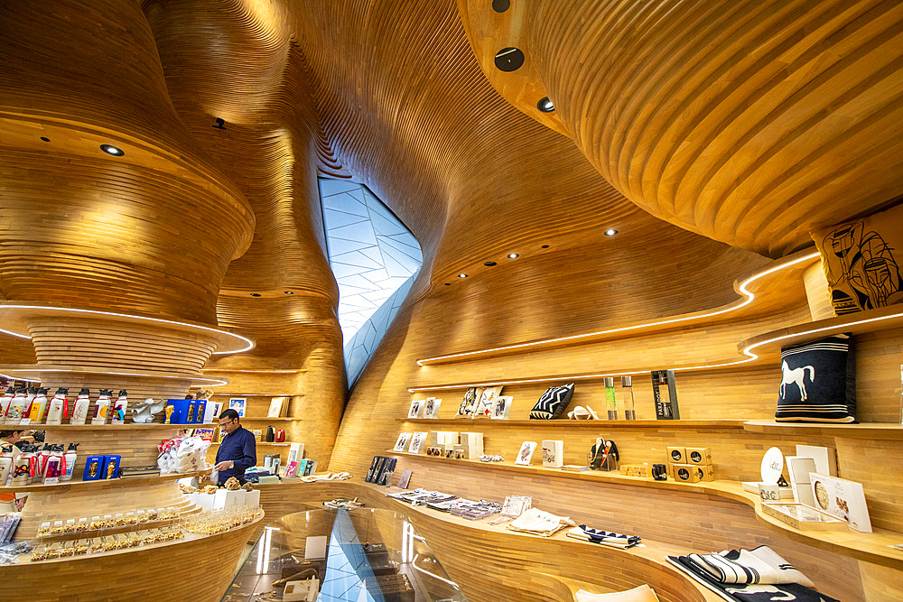 Shop Inside the National Museum of Qatar, Doha, Qatar, Middle East