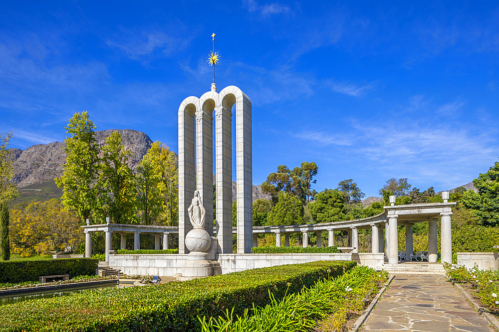 Huguenot Monument, Franschhoek, Western Cape, South Africa, Africa