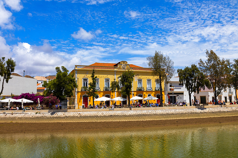 Restaurant, Tavira, Algarve, Portugal, Iberian Peninsula, South Western Europe