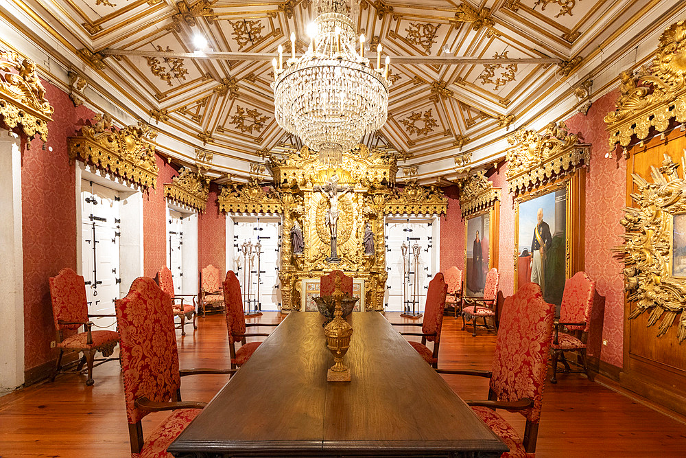 Dining Area in the Church of St. Francis, Porto, Norte, Portugal, Europe