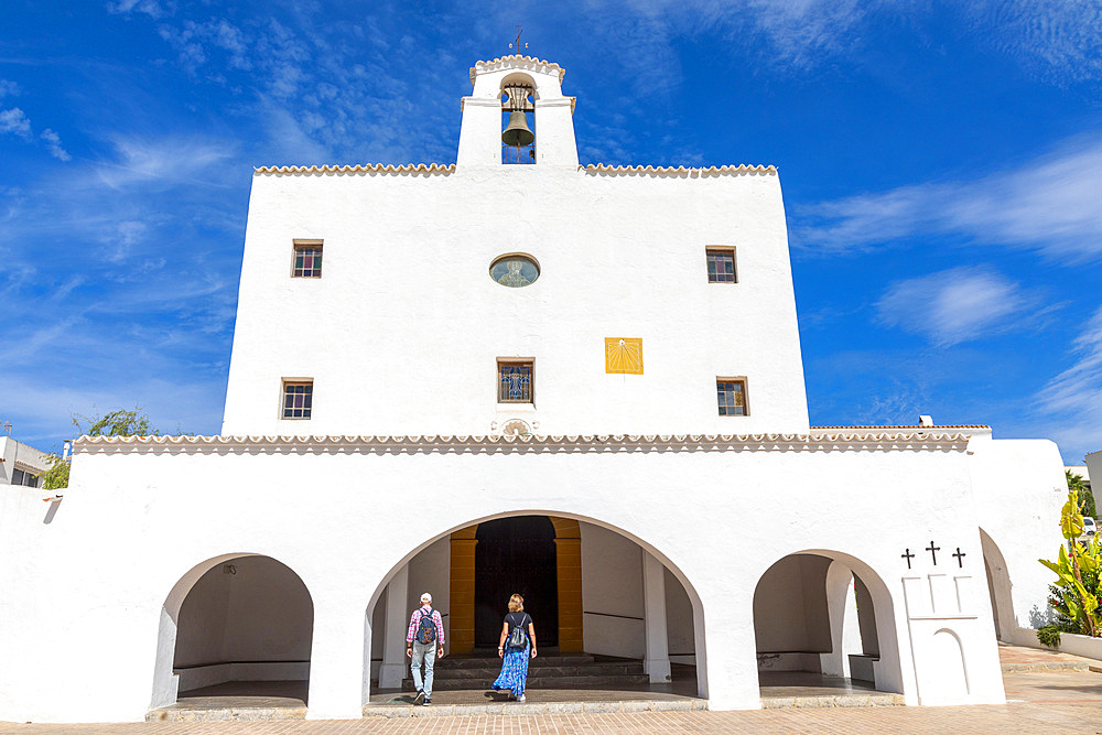 Church of Sant Josep de sa Talaia, Sant Josep de sa Talaia, Ibiza, Balearic Islands, Spain