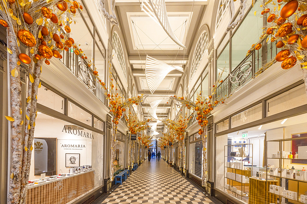 Quadrant Arcade at Christmas, London, England, United Kingdom