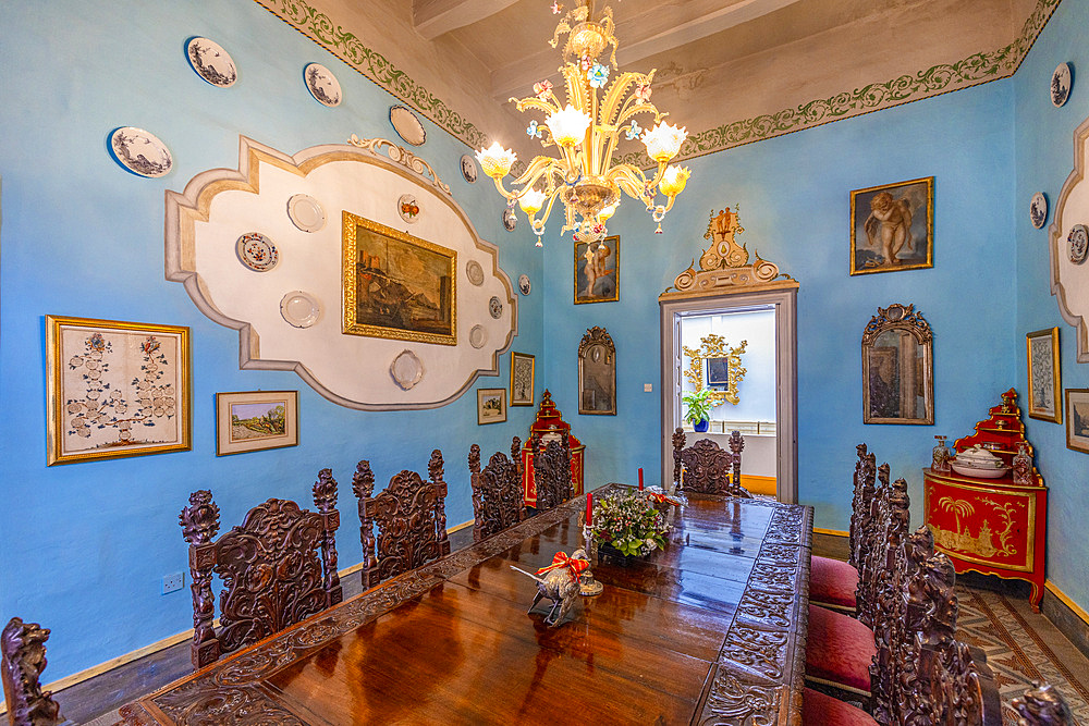 Dining Area in Casa Rocca Piccola, Valletta, Malta, Southern Europe