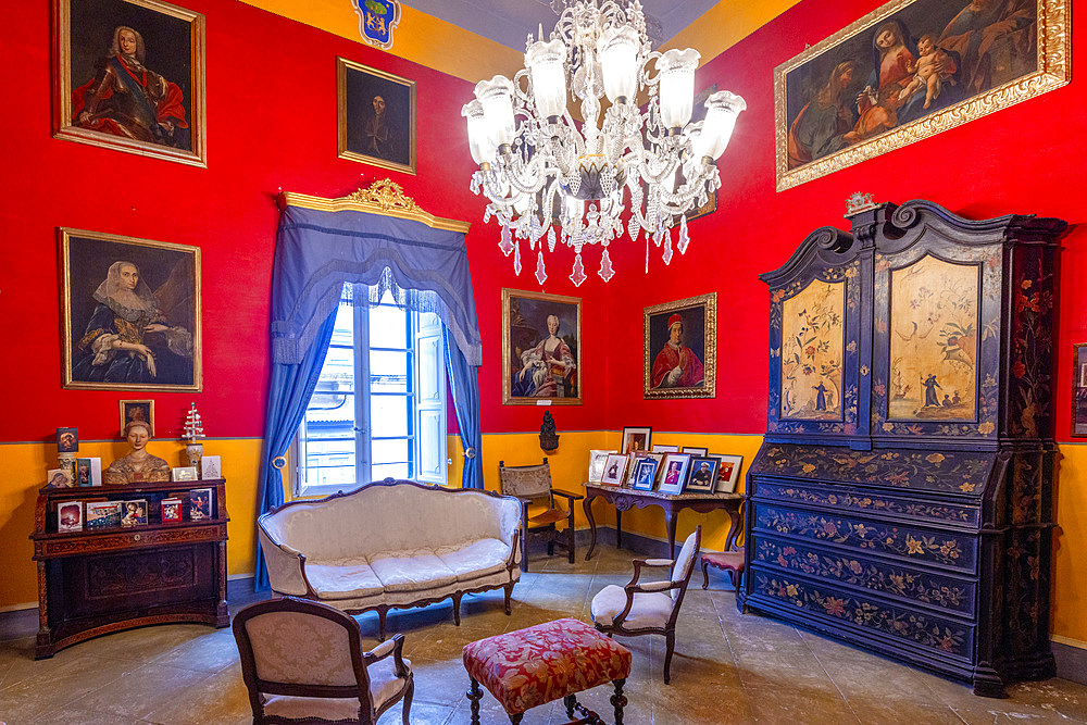 Sitting Room in Casa Rocca Piccola, Valletta, Malta, Southern Europe