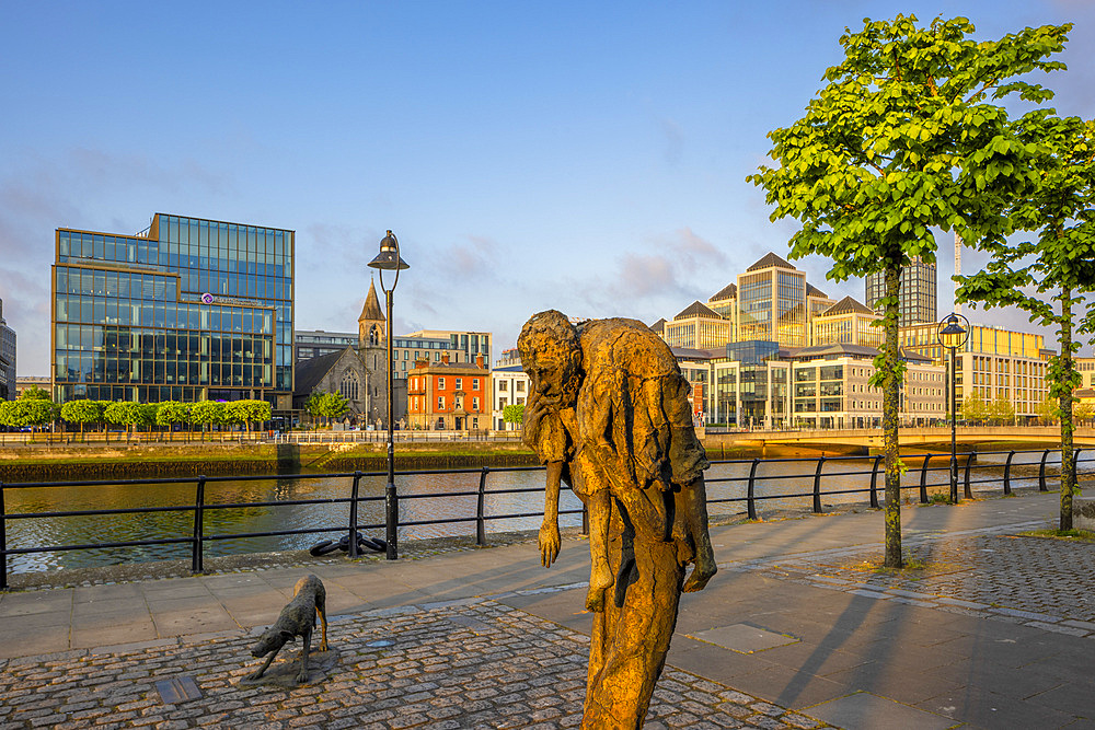 The Famine Memorial, Dublin, Republic of Ireland, Europe