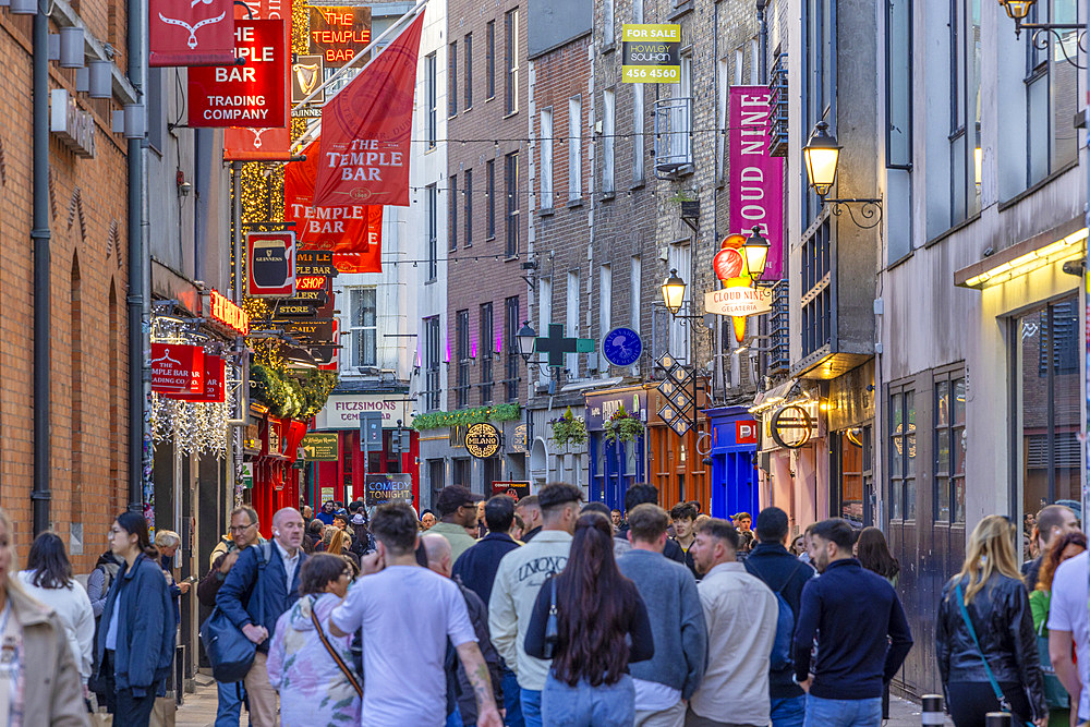 The Temple Bar, Temple Bar, Dublin, Republic of Ireland, Europe