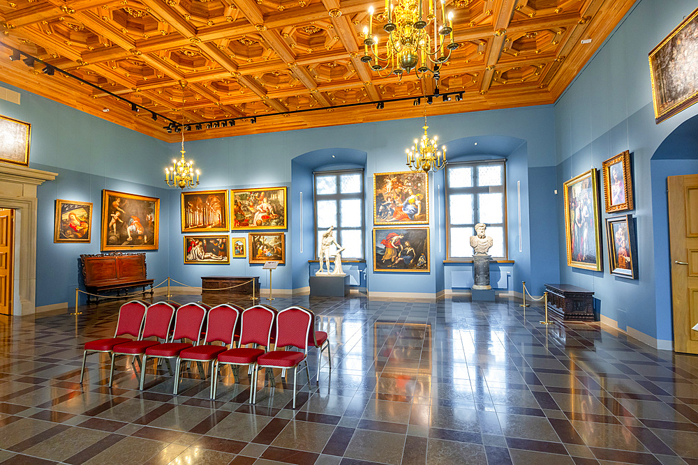 Second Renaissance Antechamber, Palace of the Grand Dukes of Lithuania, Vilnius, Lithuania, Northern Europe