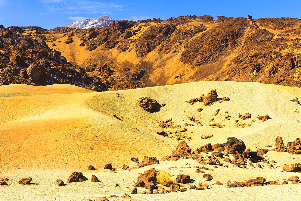 Pumice stone field, Teide National Park, UNESCO World Heritage Site, Tenerife, Canary Islands, Spain, Europe