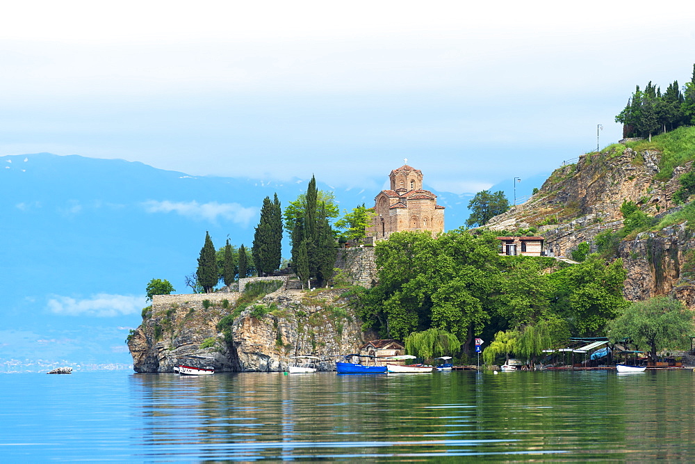 St. John Theologian-Kaneo Church, Ohrid Lake, UNESCO World Heritage Site, Macedonia, Europe