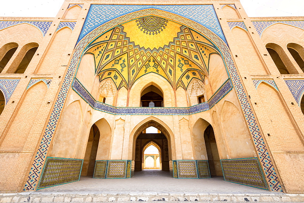 Agha Bozorg Mosque, Kashan, Isfahan Province, Islamic Republic of Iran, Middle East