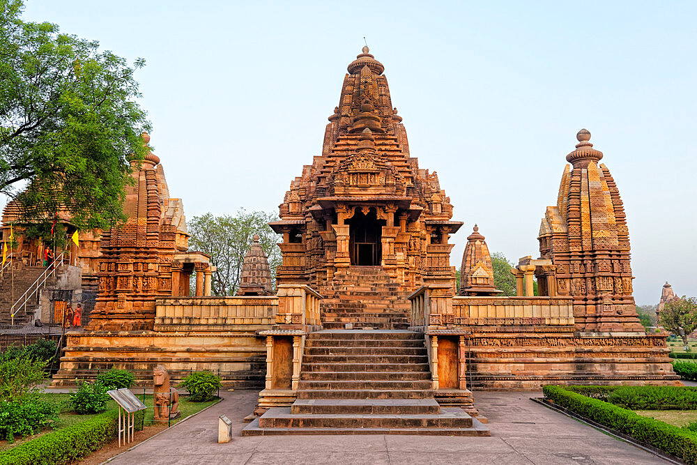 Lakshmana Temple, Khajuraho Group of Monuments, UNESCO World Heritage Site, Madhya Pradesh state, India, Asia