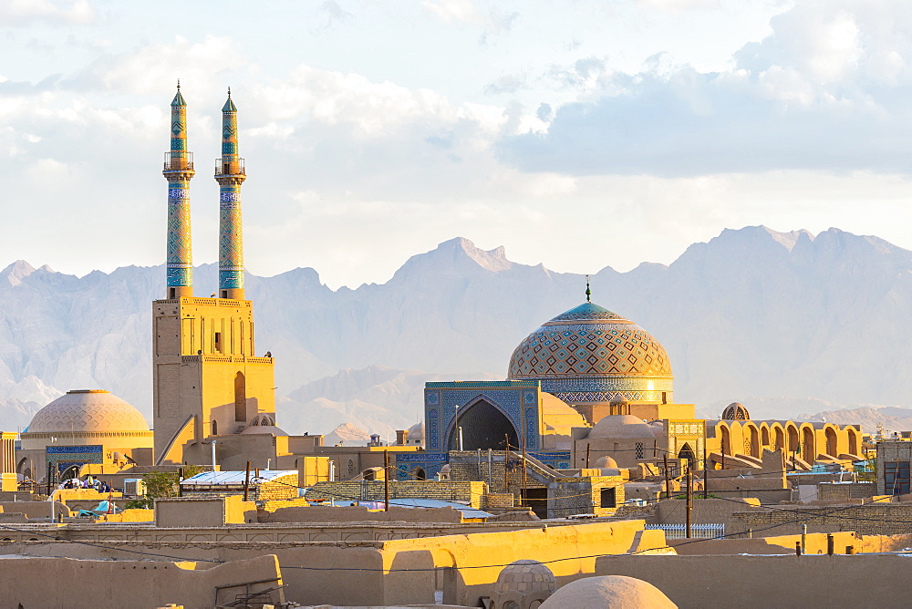 Masjid-e Jame Mosque (Friday Mosque), Yazd, Iran, Middle East