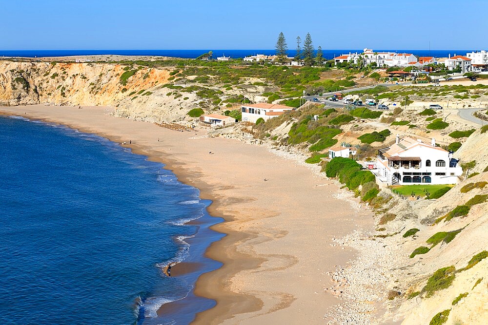 Mareta beach, Sagres, Vila do Bispo, Faro district, Algarve, Portugal, Europe