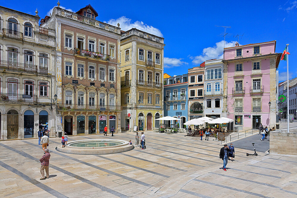 Plaza de Maio Square, Coimbra, Beira, Portugal, Europe