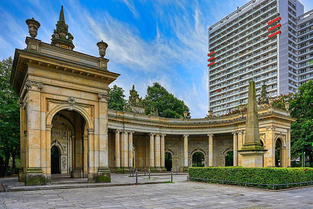 Spittel colonnade, Unter den Linden, Berlin, Germany, Europe