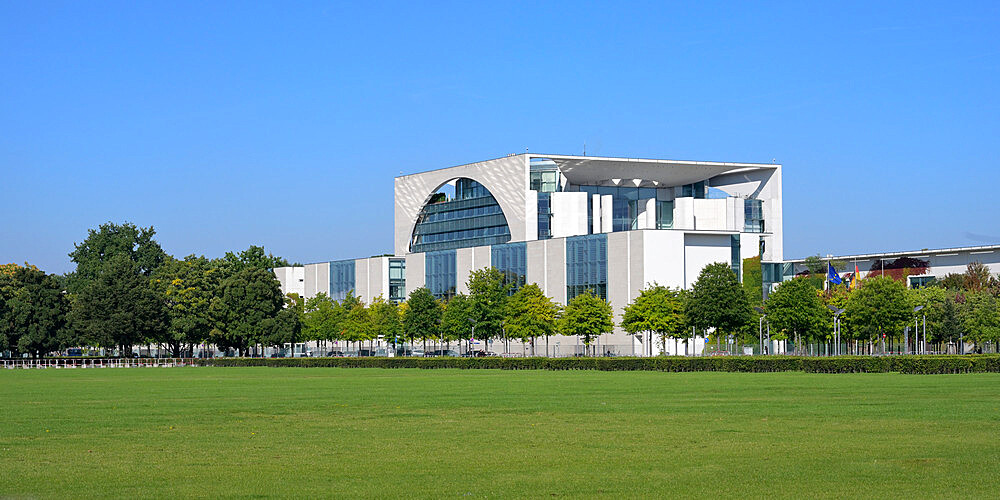 German Chancellery, Tiergarten, Berlin, Germany, Europe