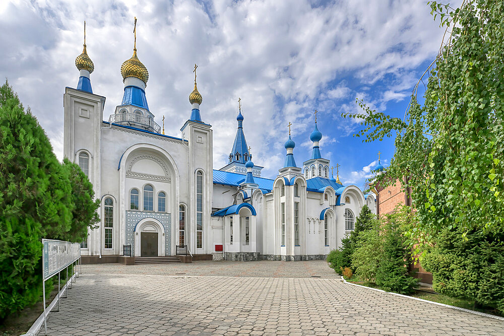 Russian Orthodox cathedral of the Holy Resurrection, Bishkek, Kyrgyzstan