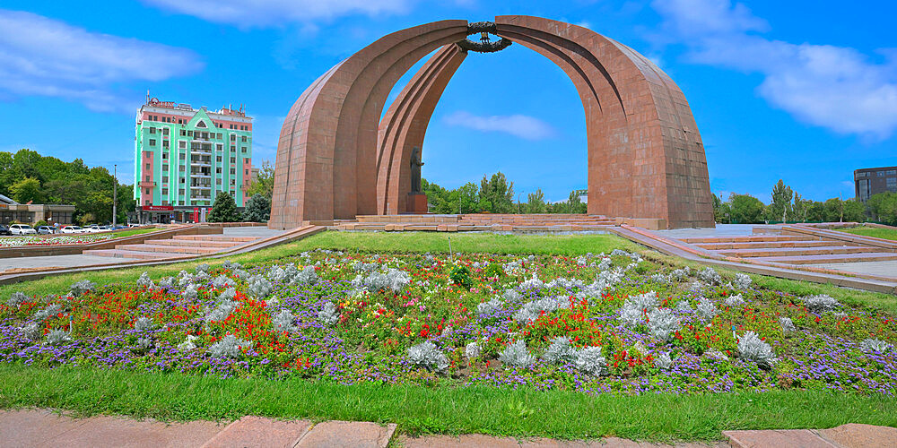 World War II memorial, Victory Square, Bishkek, Kyrgystan