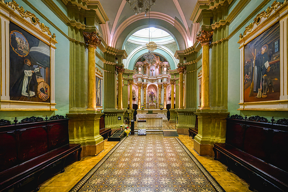 Basilica and Convent of Santo Domingo (Convent of the Holy Rosary), Chapel of Saint Martin de Porres, Lima, Peru, South America