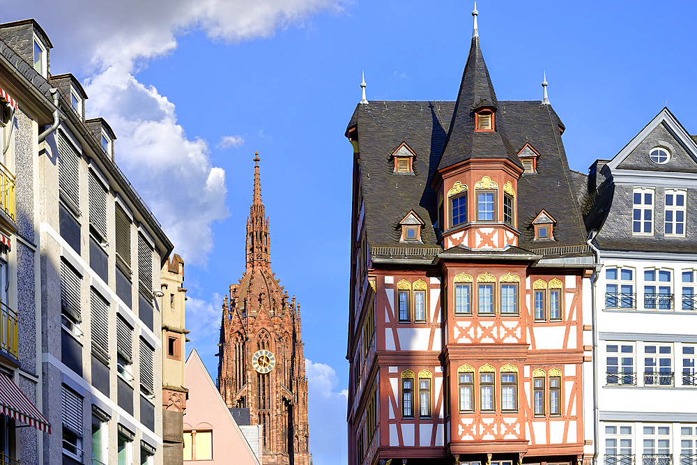 Imperial Cathedral of Saint Bartholomew, Frankfurt am Main, Hesse, Germany, Europe