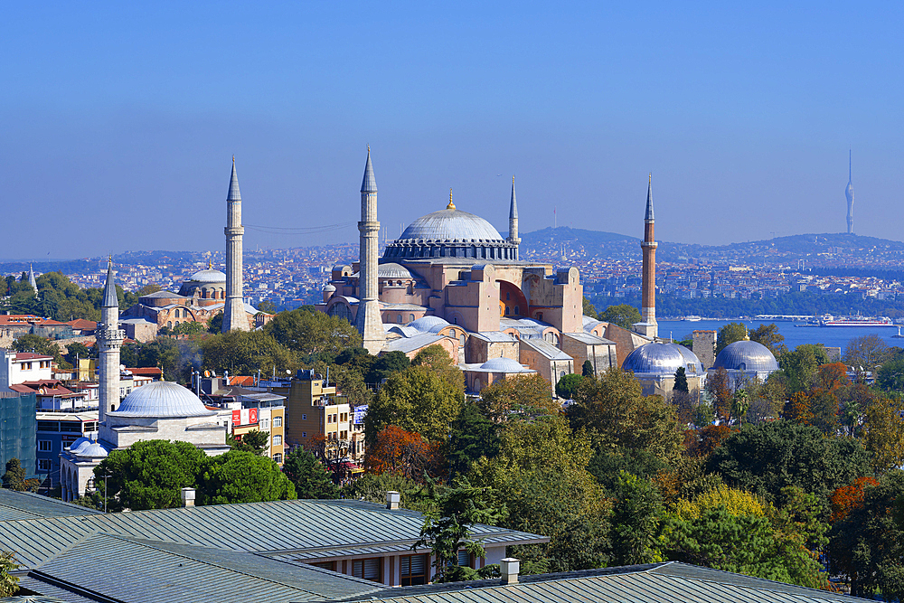 Hagia Sophia Mosque, UNESCO World Heritage Site, Istanbul, Turkey, Europe