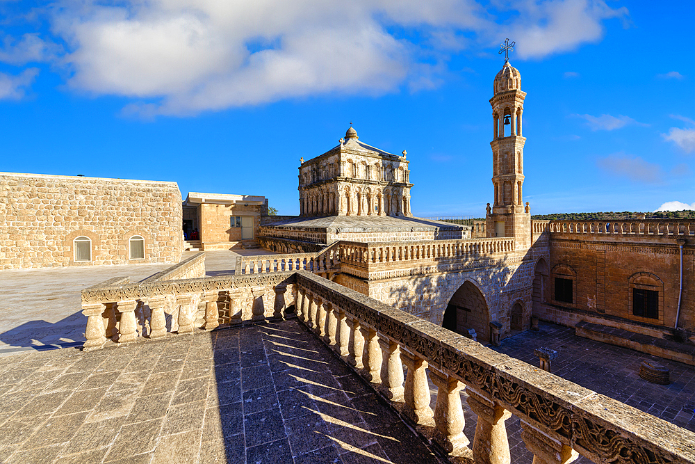 Syrian Orthodox Meyrien Ana Monastery and Church, Mardin, Turkey, Asia Minor, Asia