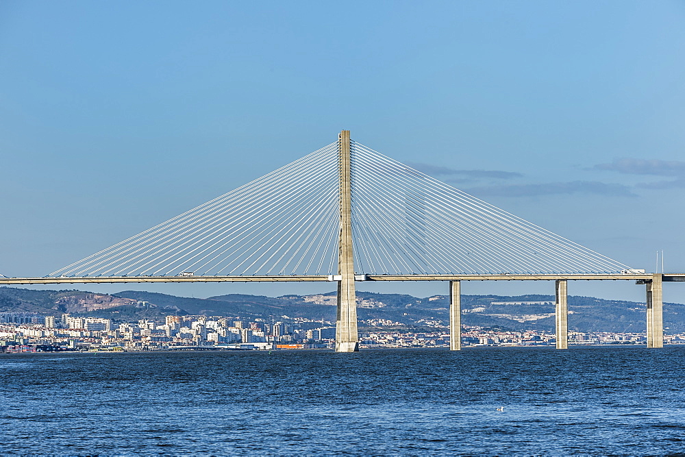 Vasco de Gama Bridge, Lisbon, Portugal, Europe