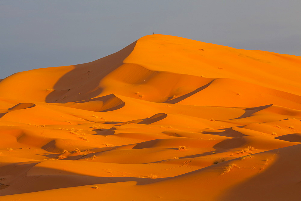 Sand dunes, Sahara Desert, Merzouga, Morocco, North Africa, Africa