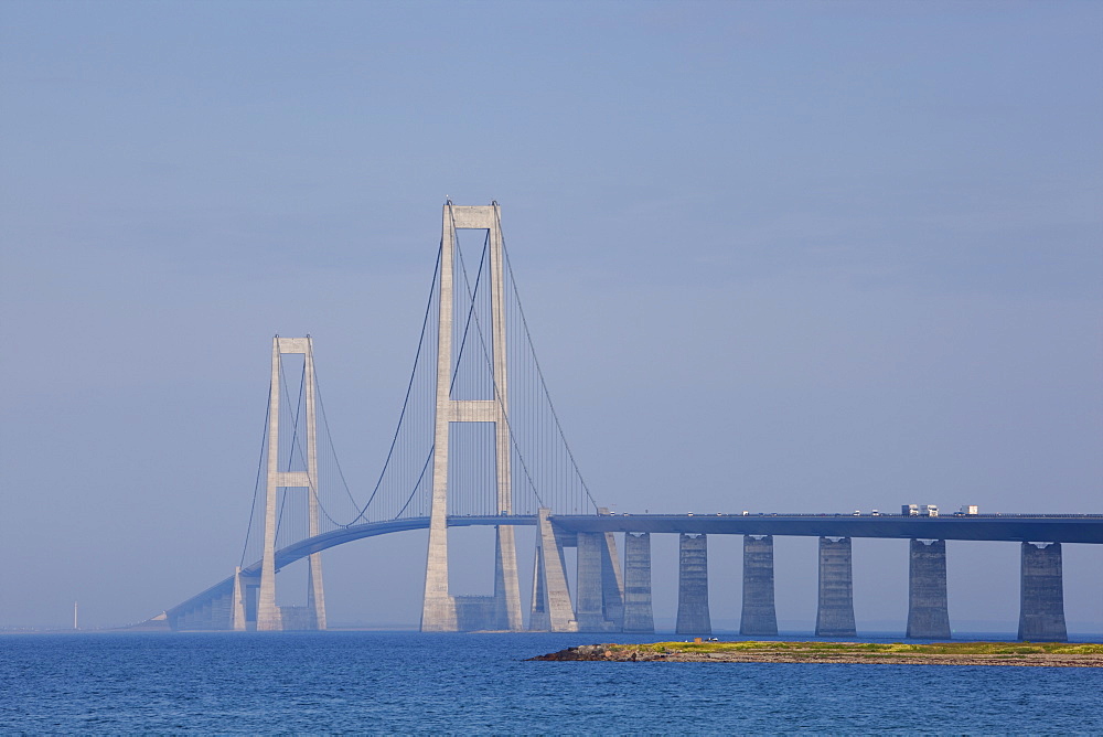 Nyborg-Korsor Bridge, Korsor, Southern Denmark, Denmark, Scandinavia, Europe