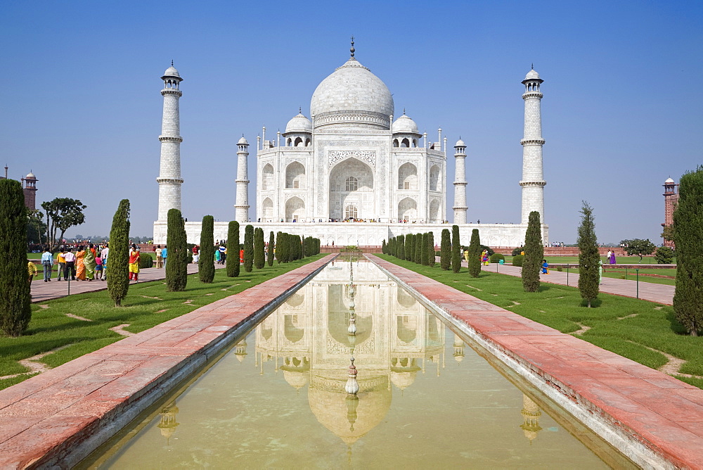 Taj Mahal, UNESCO World Heritage Site, Agra, Uttar Pradesh, India, Asia 