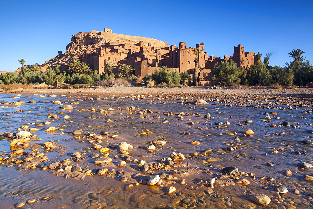 Ait Benhaddou, UNESCO World Heritage Site, Atlas Mountains, Morocco, North Africa, Africa