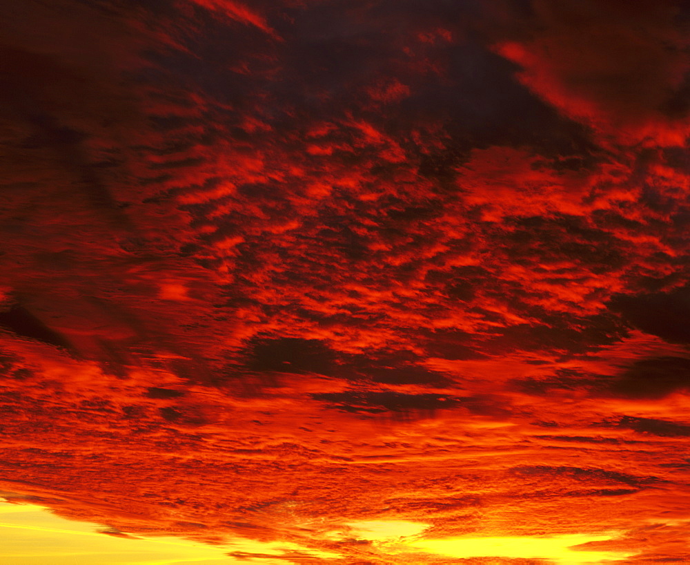 Sunrise, Swabian Alb, Baden Wurttemberg, Germany, Europe