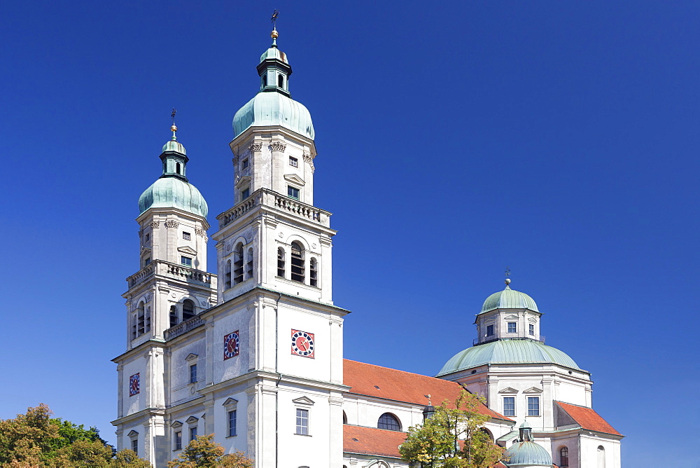 St. Lorenz Basilica, Kempten, Schwaben, Bavaria, Germany, Europe