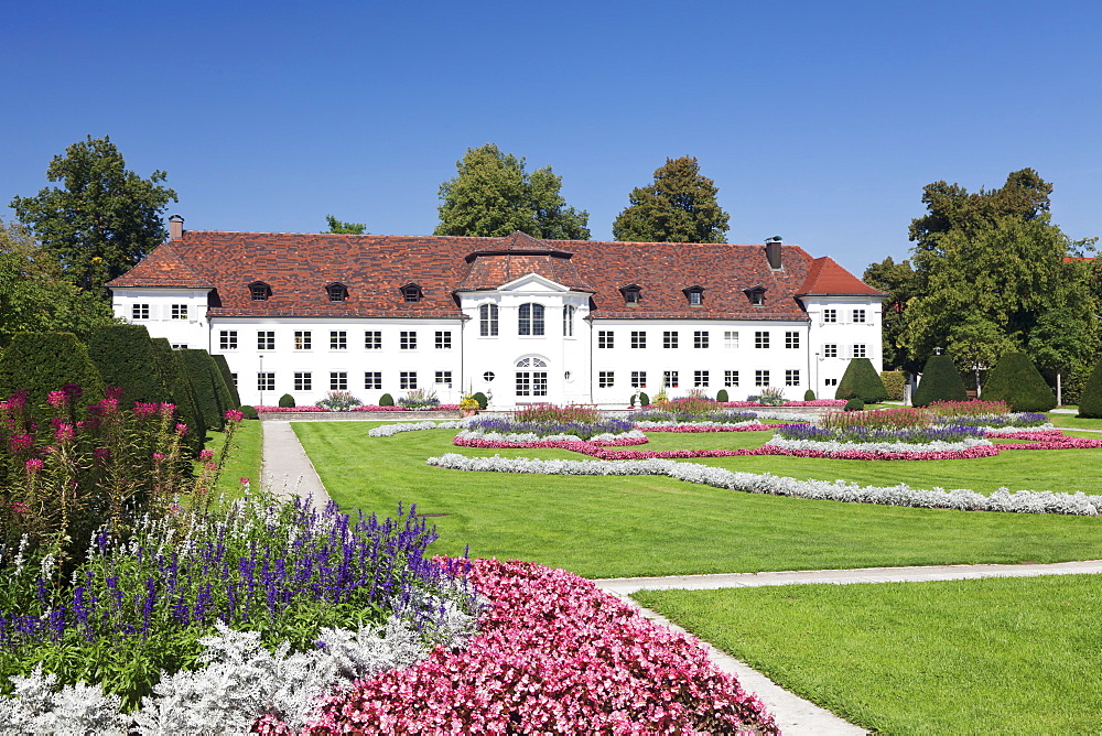 Orangery at Court Garden Hofgarten, Kempten, Schwaben, Bavaria, Germany, Europe