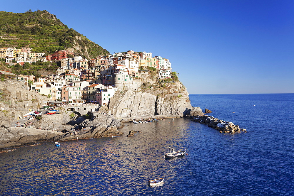 Manarola, Cinque Terre, UNESCO World Heritage Site, Rivera di Levante, Provinz La Spazia, Liguria, Italy, Europe