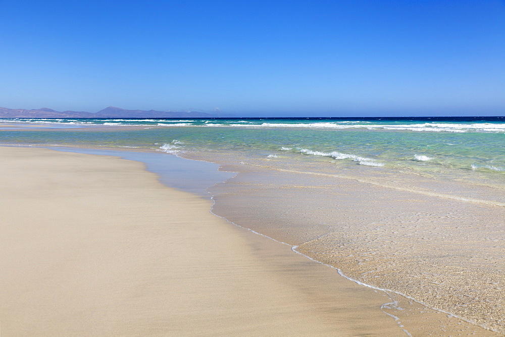 Playa de Sotavento, Risco del Paso, Fuerteventura, Canary Islands, Spain, Atlantic, Europe