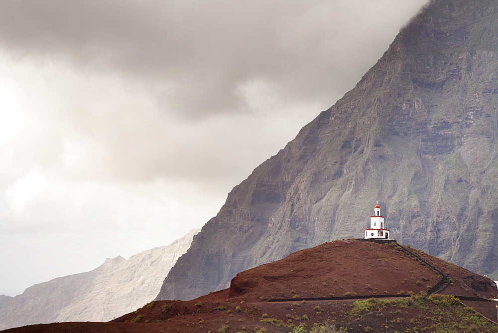 Nuestra Senora de la Candeleria church, La Frontera, El Golfo, UNESCO biosphere reserve, El Hierro, Canary Islands, Spain, Europe