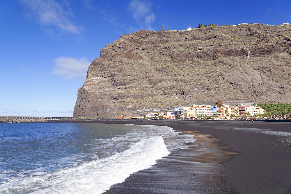 Beach of Puerto de Tazacorte, La Palma, Canary Islands, Spain, Europe