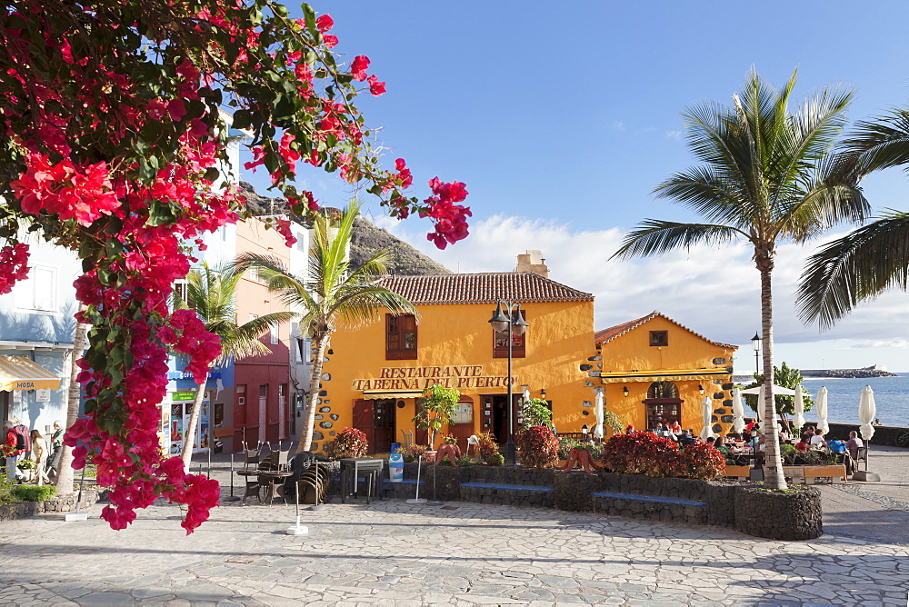 Restaurant Taberna del Puerto, Puerto de Tazacorte, La Palma, Canary Islands, Spain, Europe